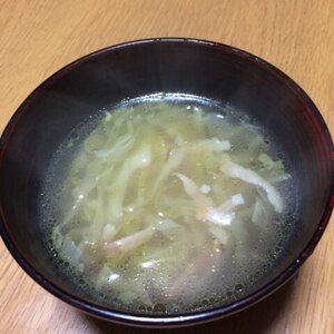 おなかに優しい♪キャベツもりもりスープ